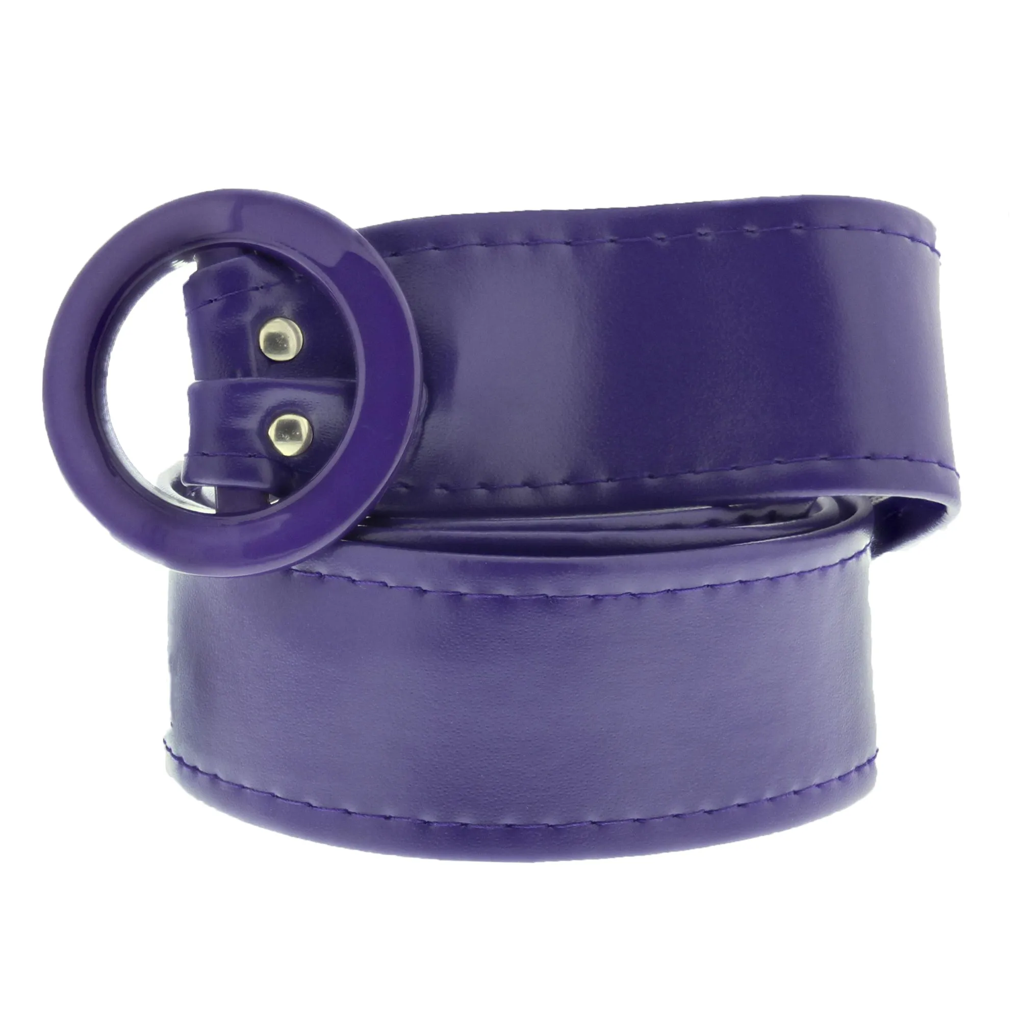 102 x 4.4cm Retro Waist Belt With Round Buckle