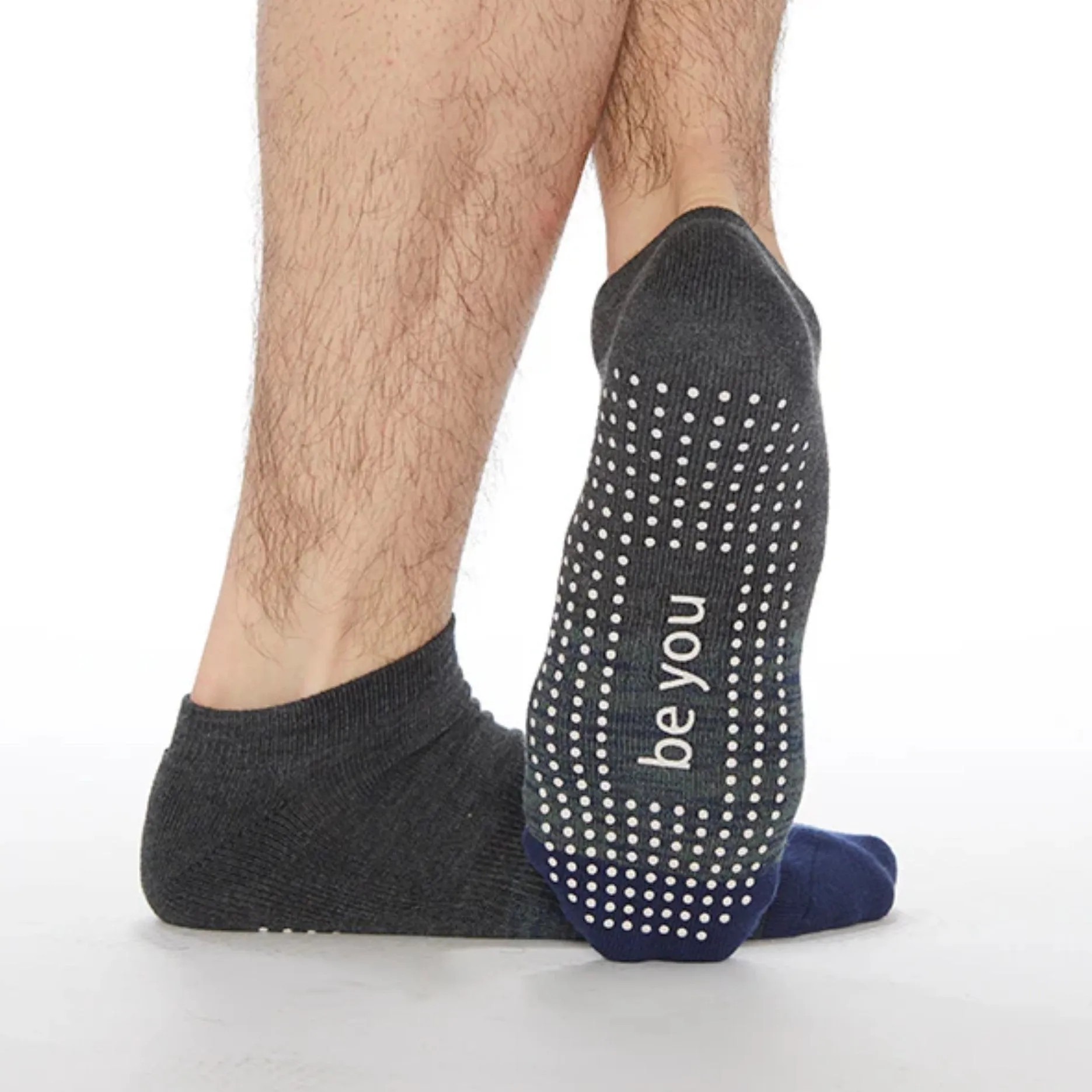 Be You - Mens James Empire Grip Socks (Barre / Pilates)