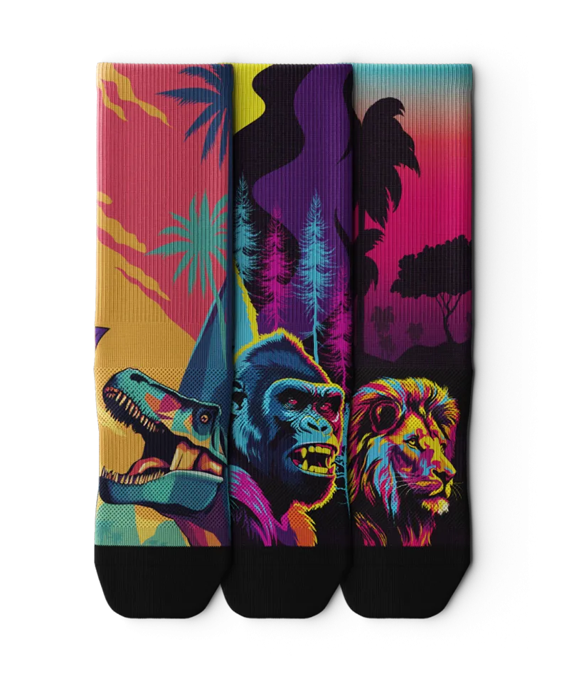 Beast Crew Socks 3-Pack