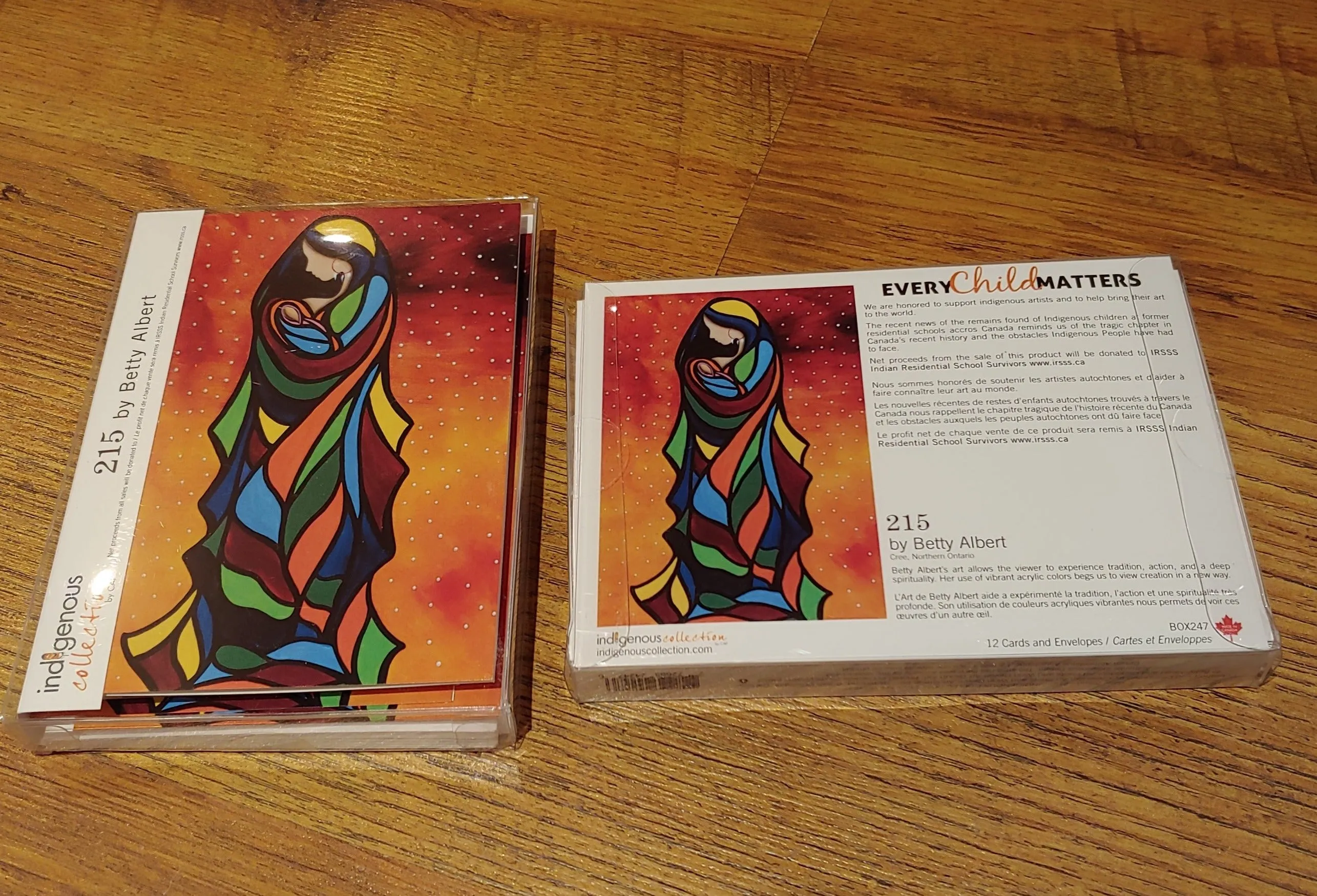 Box Set Note Cards - '215' by Cree Artist Betty Albert