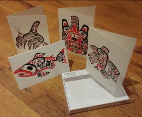 Box Set Note Cards by Haida Native artist Bill Reid Centennial Celebration