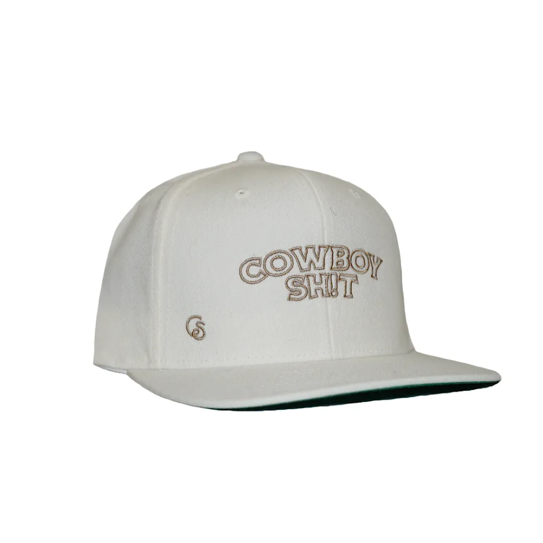 Cowboy Sh*t - The Blanco Cream Snap Back Men’s Ball Cap