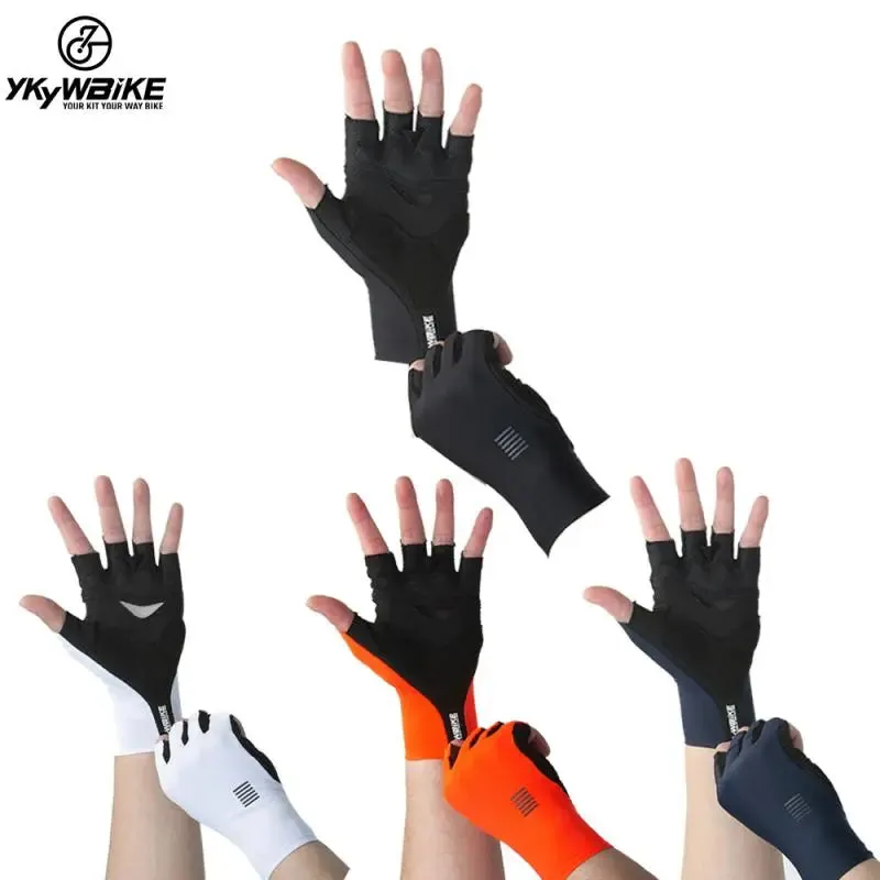 Cycling Gloves  MTB Bike Gloves Sports Half Finger Bicycle Goves Men Women Breathable Shockproof Gloves