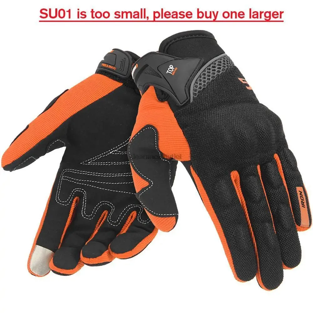 Cycling Gloves Racing Breathable Full Finger Protective Touch Screen Guantes Racing Moto Motocross Outdoor Sports Gloves