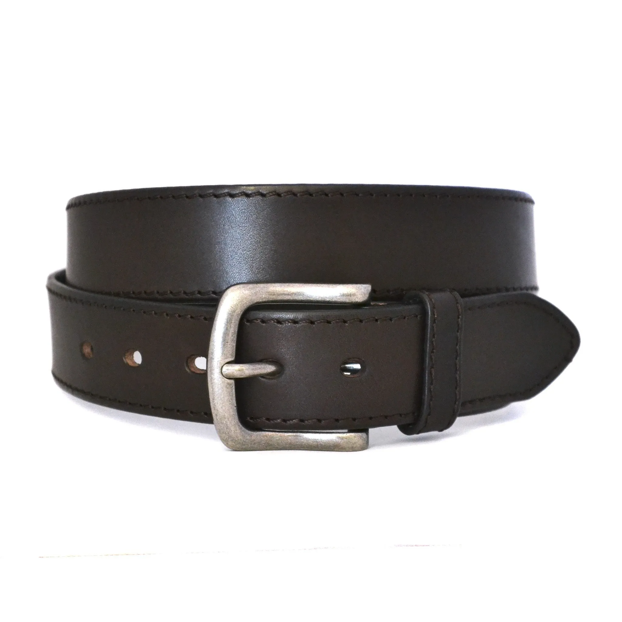 DERBY - Mens Brown Genuine Leather Belt