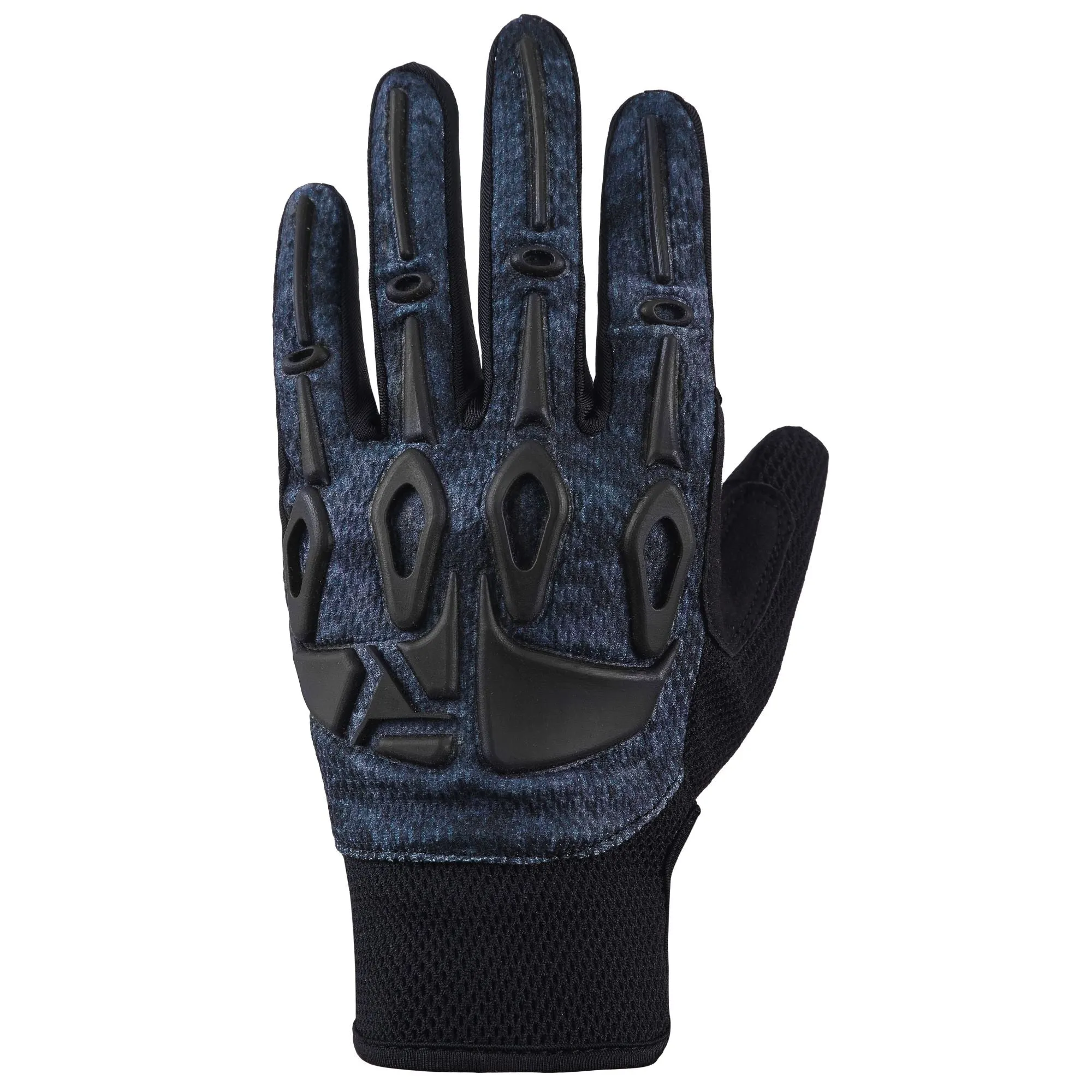 Dream Apparel Motorcycle Gloves Black and Blue