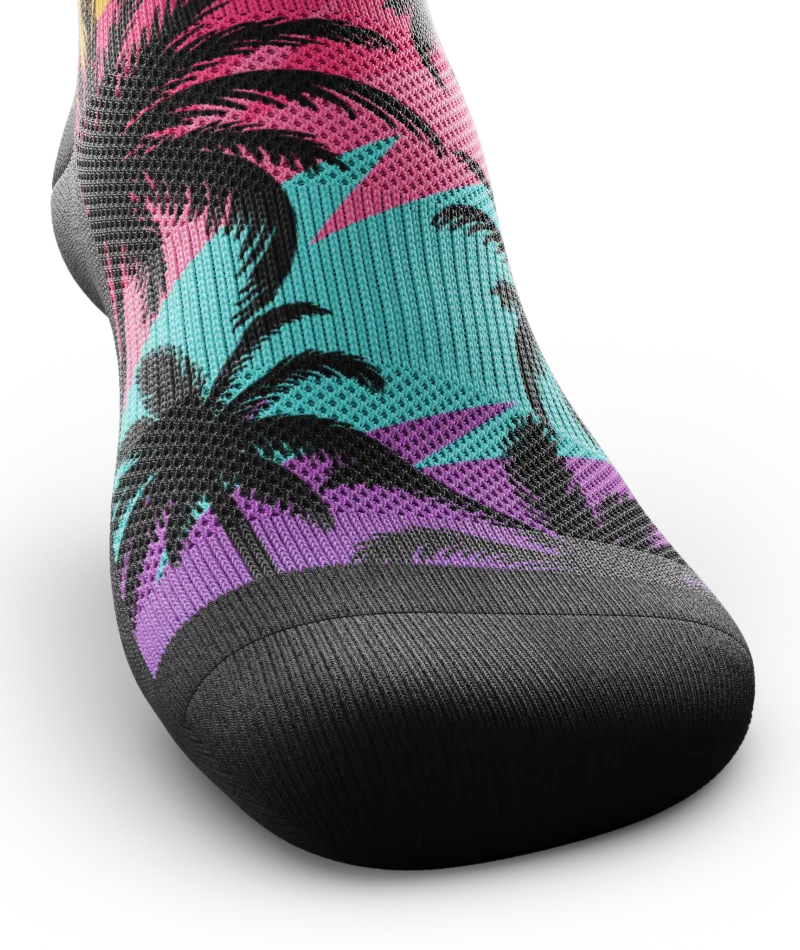 Electric Palm Crew Socks