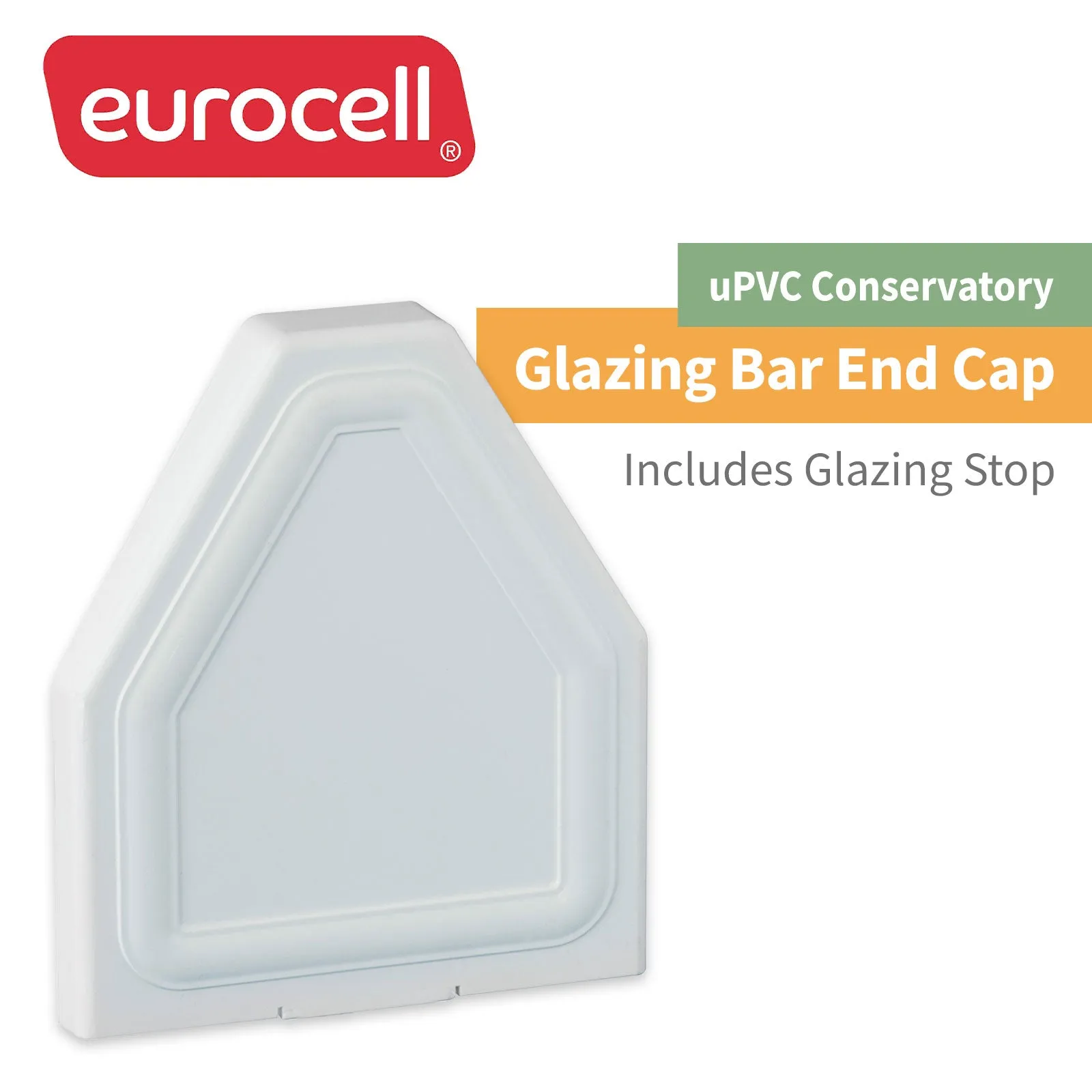 Eurocell CRS-8201 Glazing Bar End Cap