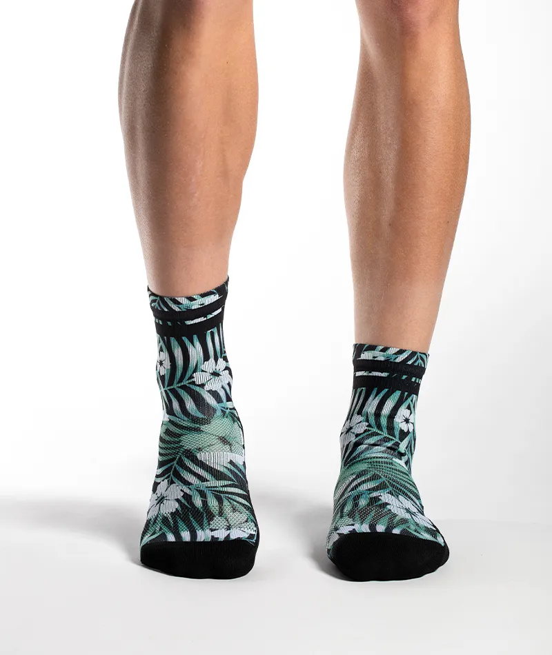 Evergreen Quarter Socks