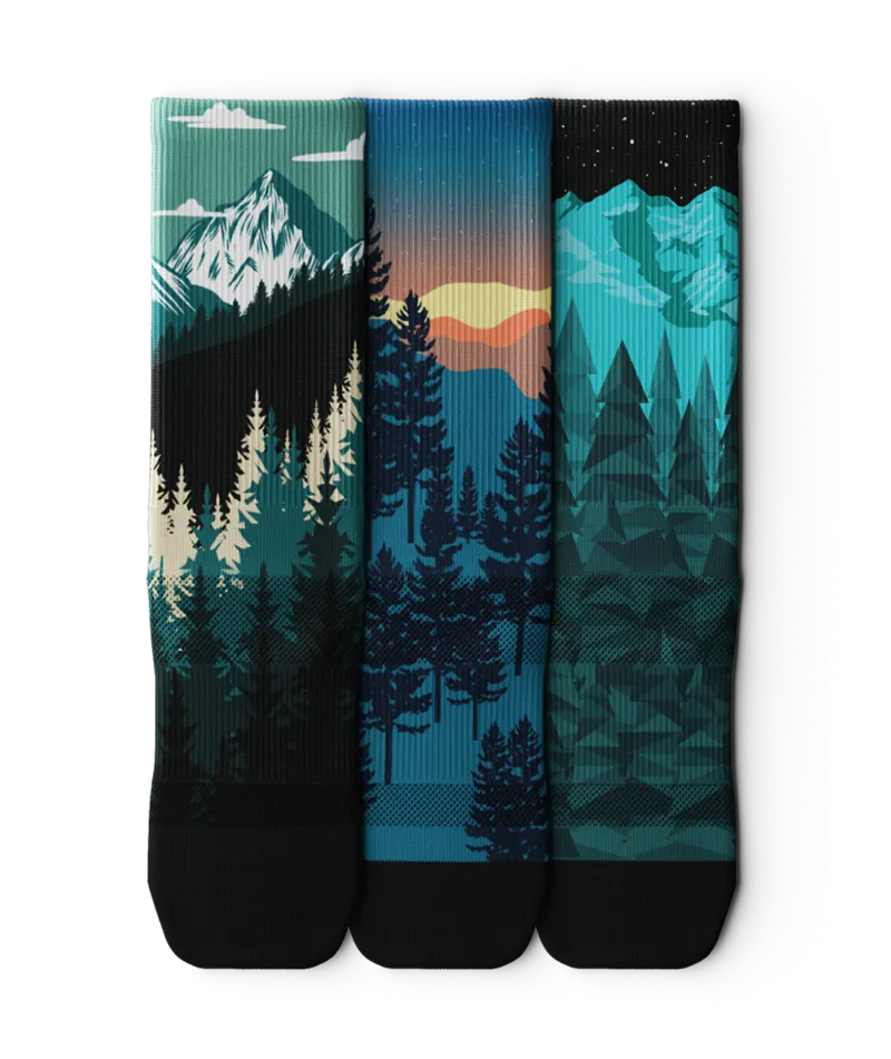 Explorer Crew Socks 3-Pack