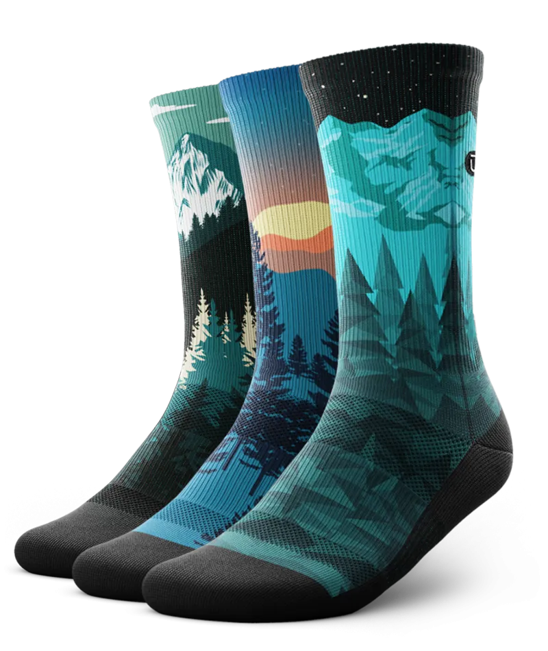 Explorer Crew Socks 3-Pack