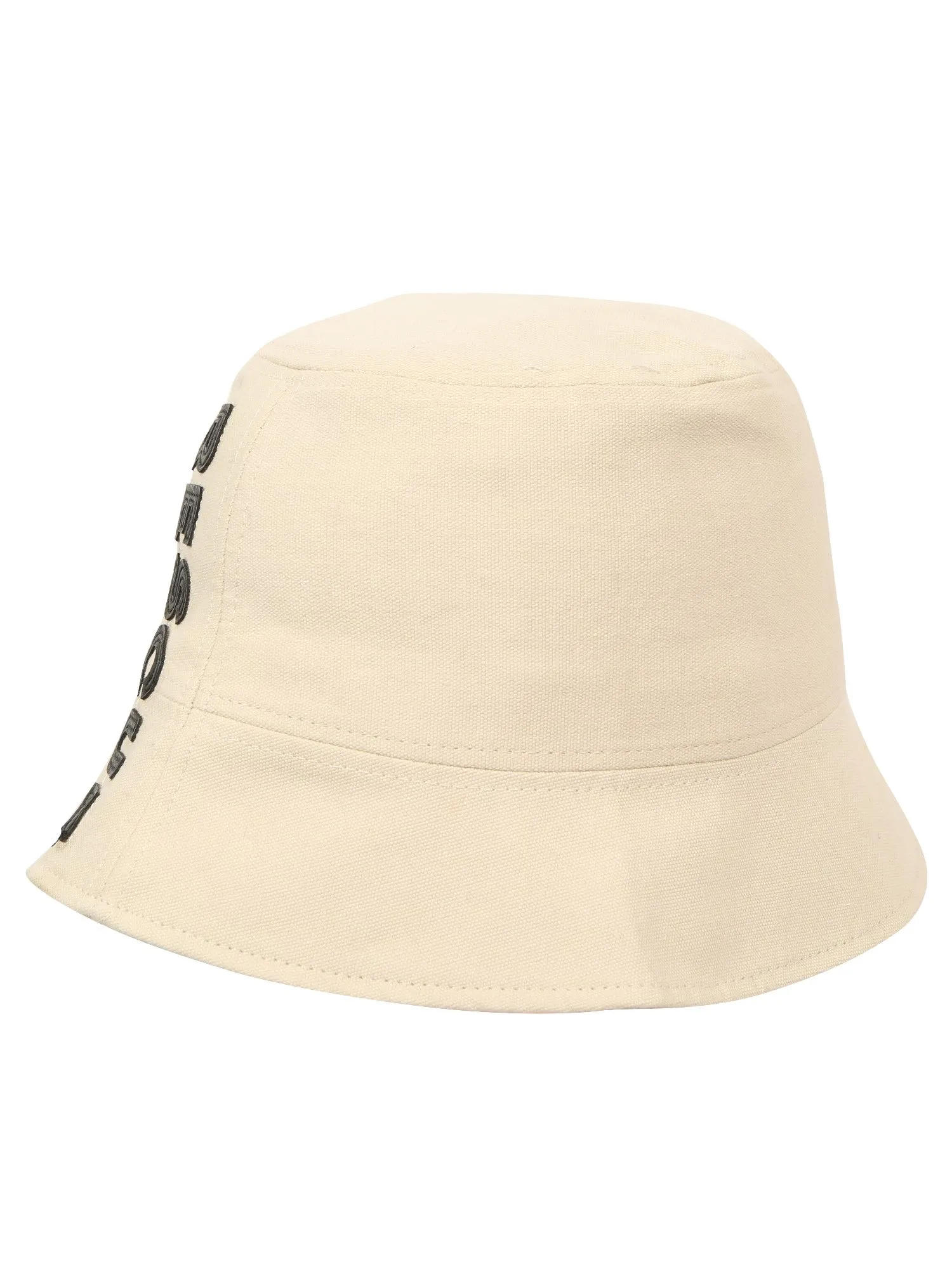 FabSeasons RESCUE Solid Cream Cotton Bucket Hats/Fisherman Caps for Men & Women