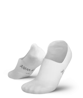 Flagship No Show Socks White