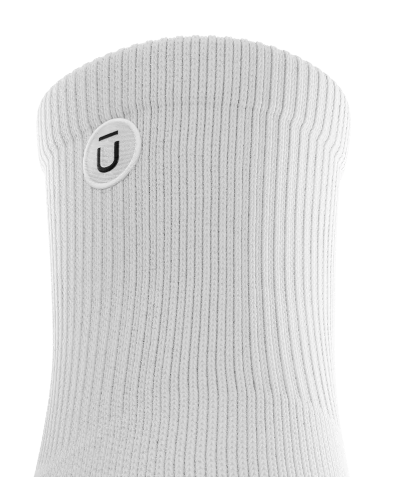 Flagship Quarter Socks White 3-Pack