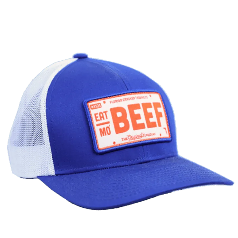 Florida Cracker Trading Co. Men's Eat Mo' Beef Royal Patch Hat