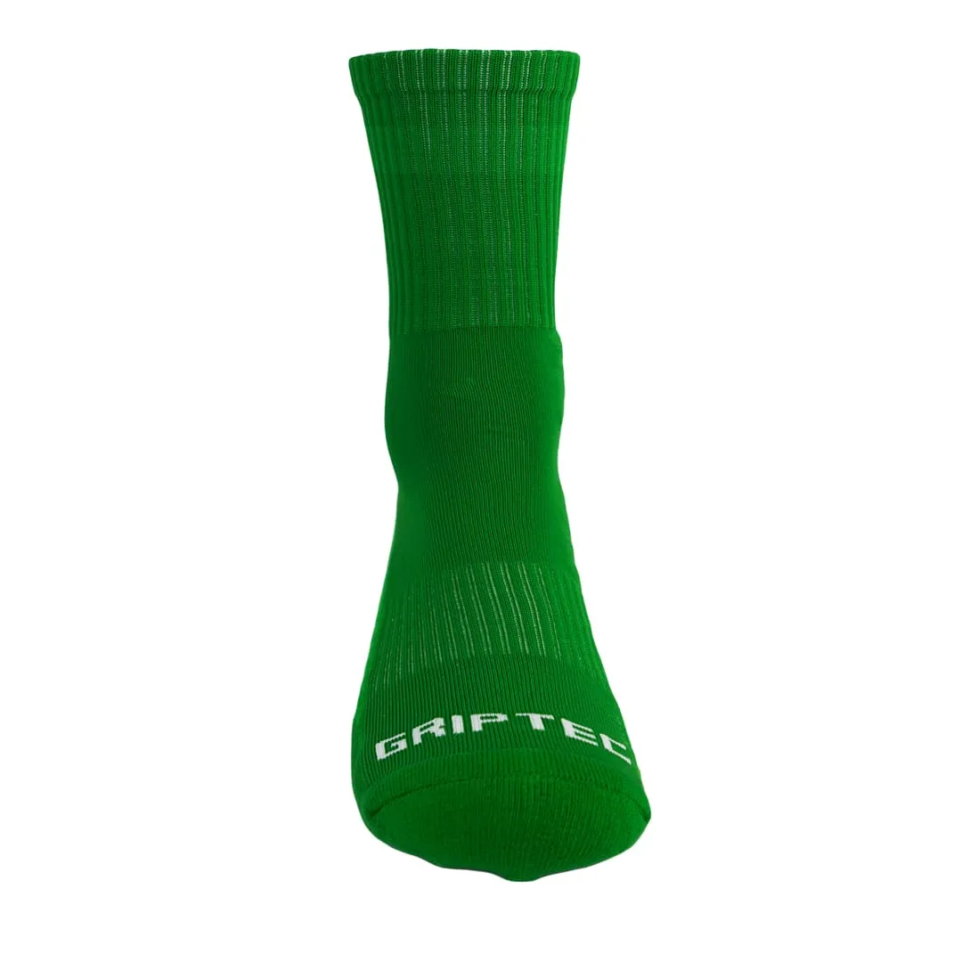 Full Length Grip Socks Green