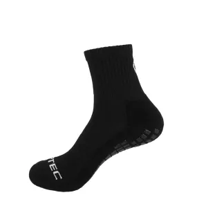 Half Length Grip Socks Black