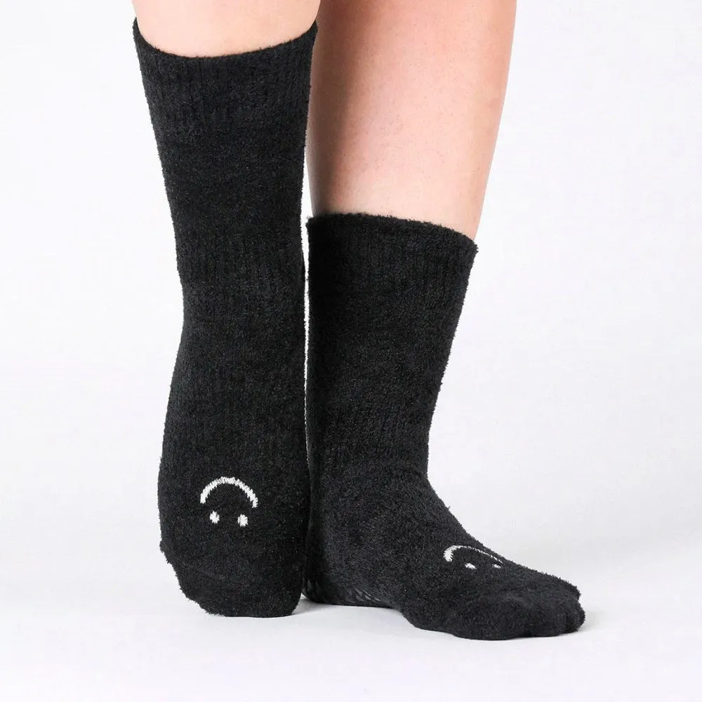 Happy Cloud Crew Grip Sock