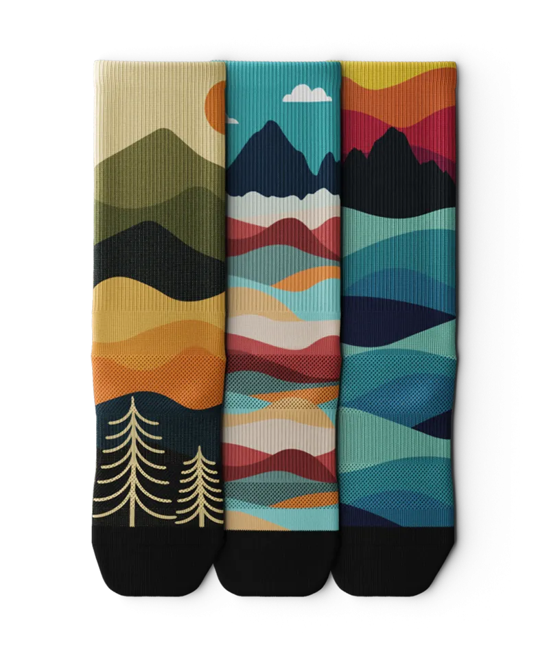 High Ground Crew Socks 3-Pack