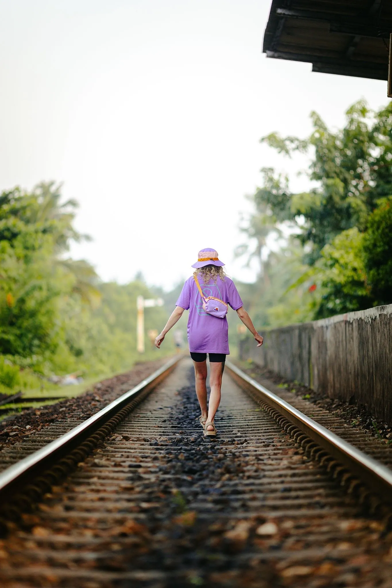 Horisontti Bucket Hat Hazy Pink Mix