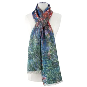 House at Giverny Under Roses Viscose\Poly Scarf