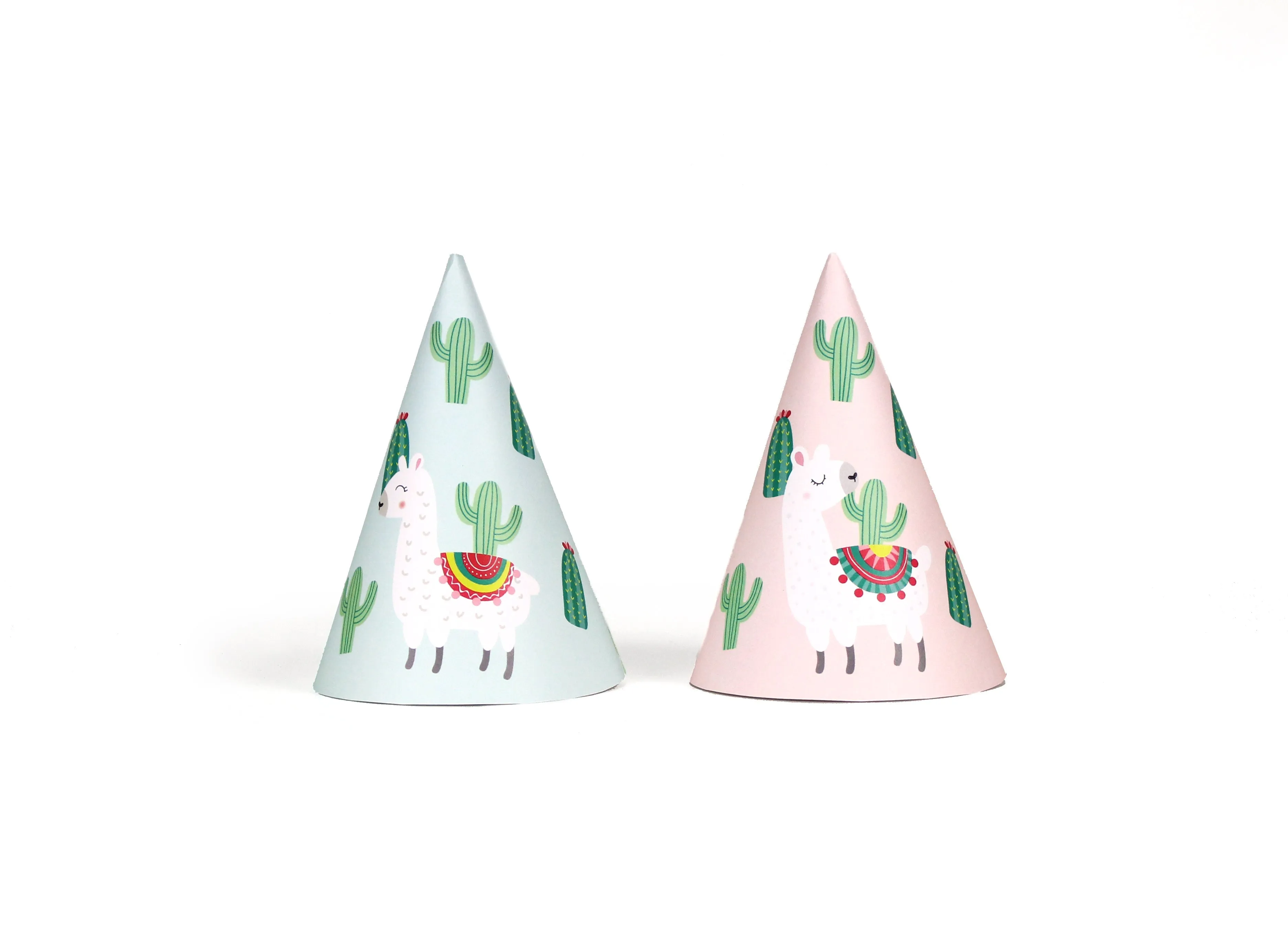 Llama Party Hats - Llama Birthday Hats, 12 Ct