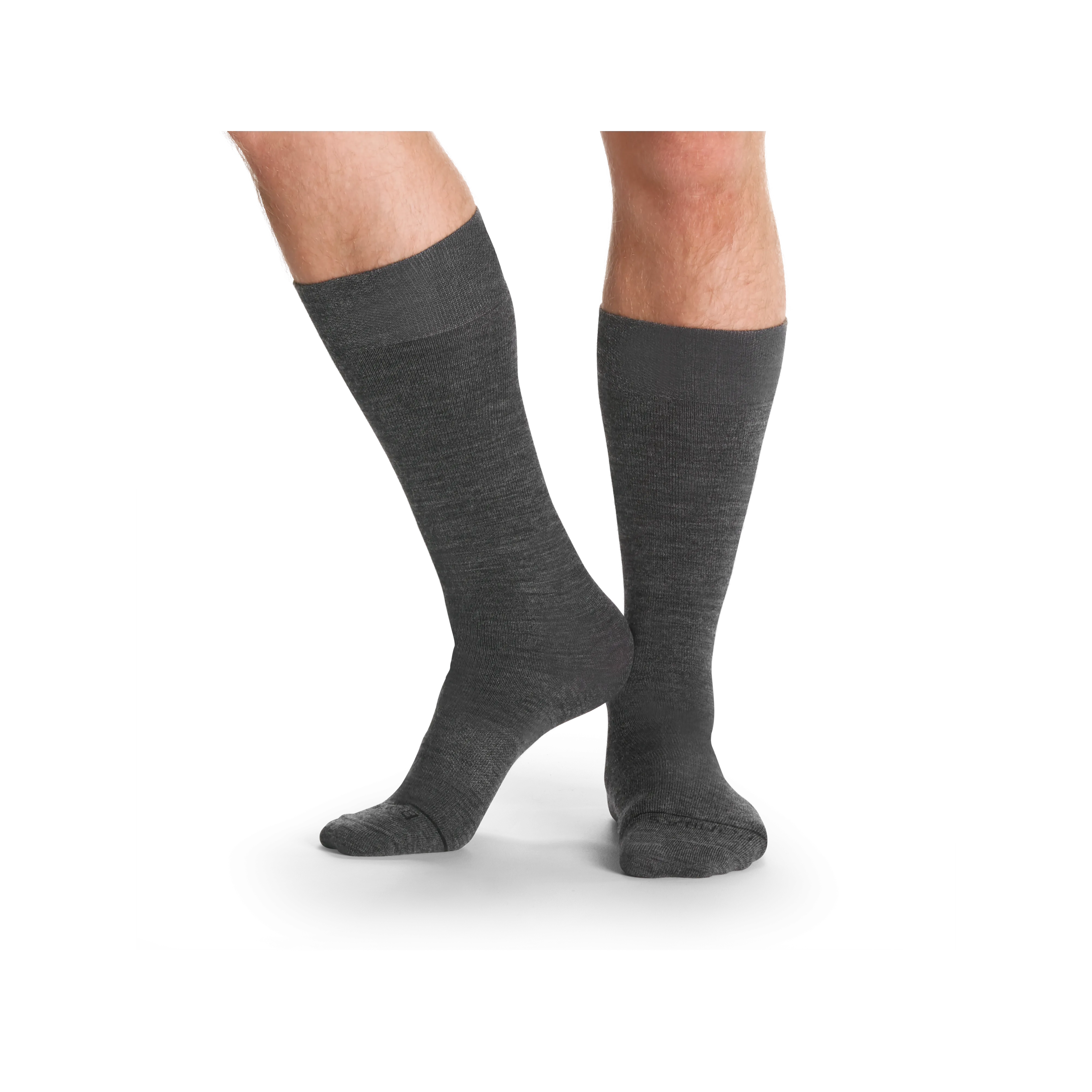 Men's Merino Wool Blend Dress Over the Calf Sock 5-Pack