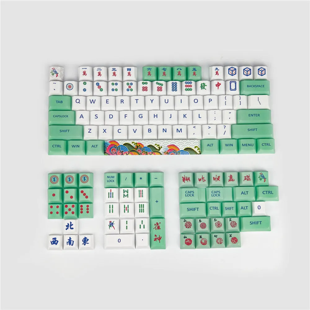 Nanami Design Mahjong Cherry Profile Keycaps