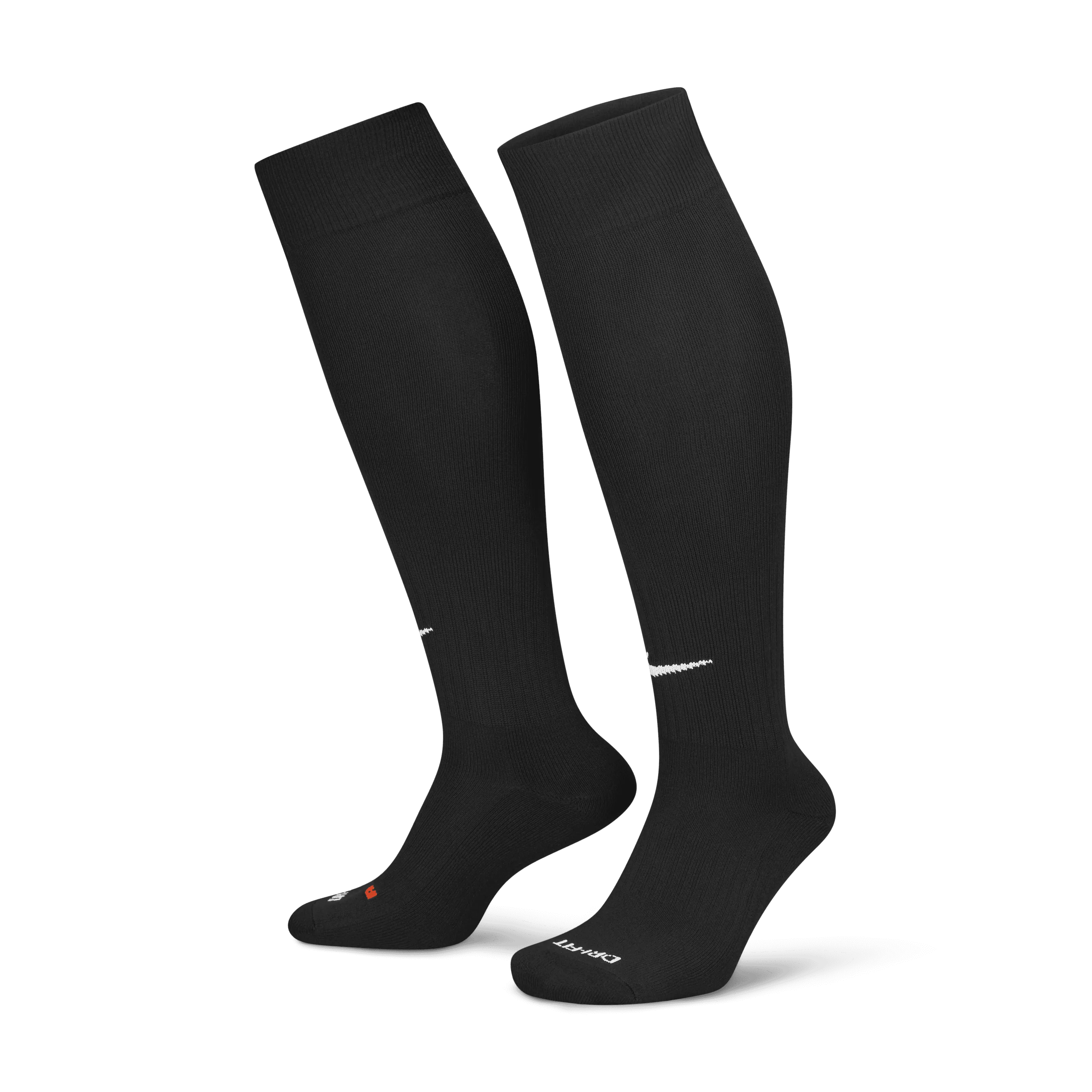 Nike Classic 2 Cushioned Over-the-Calf Socks-Black