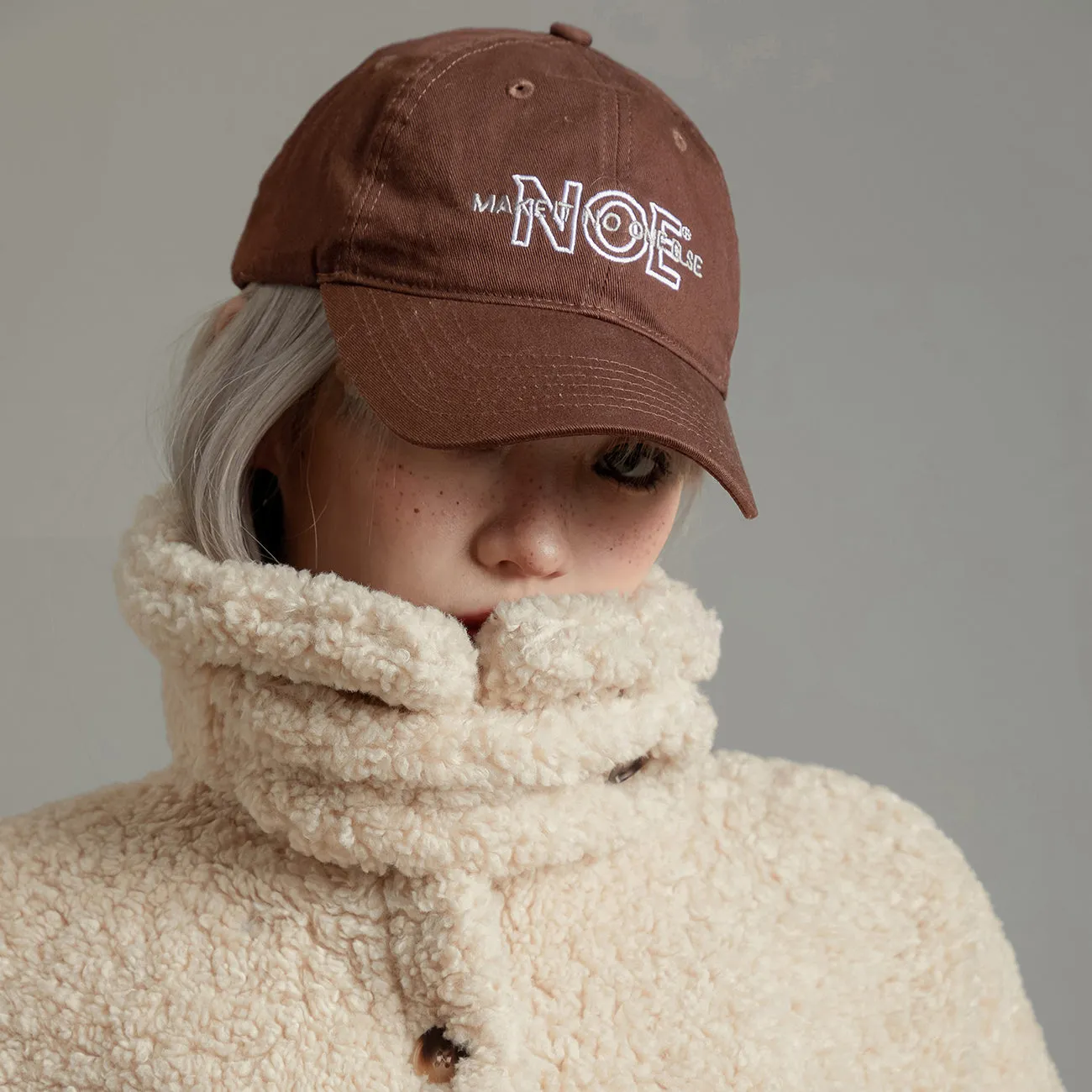 Noe Simple Embroidery Denim Hat