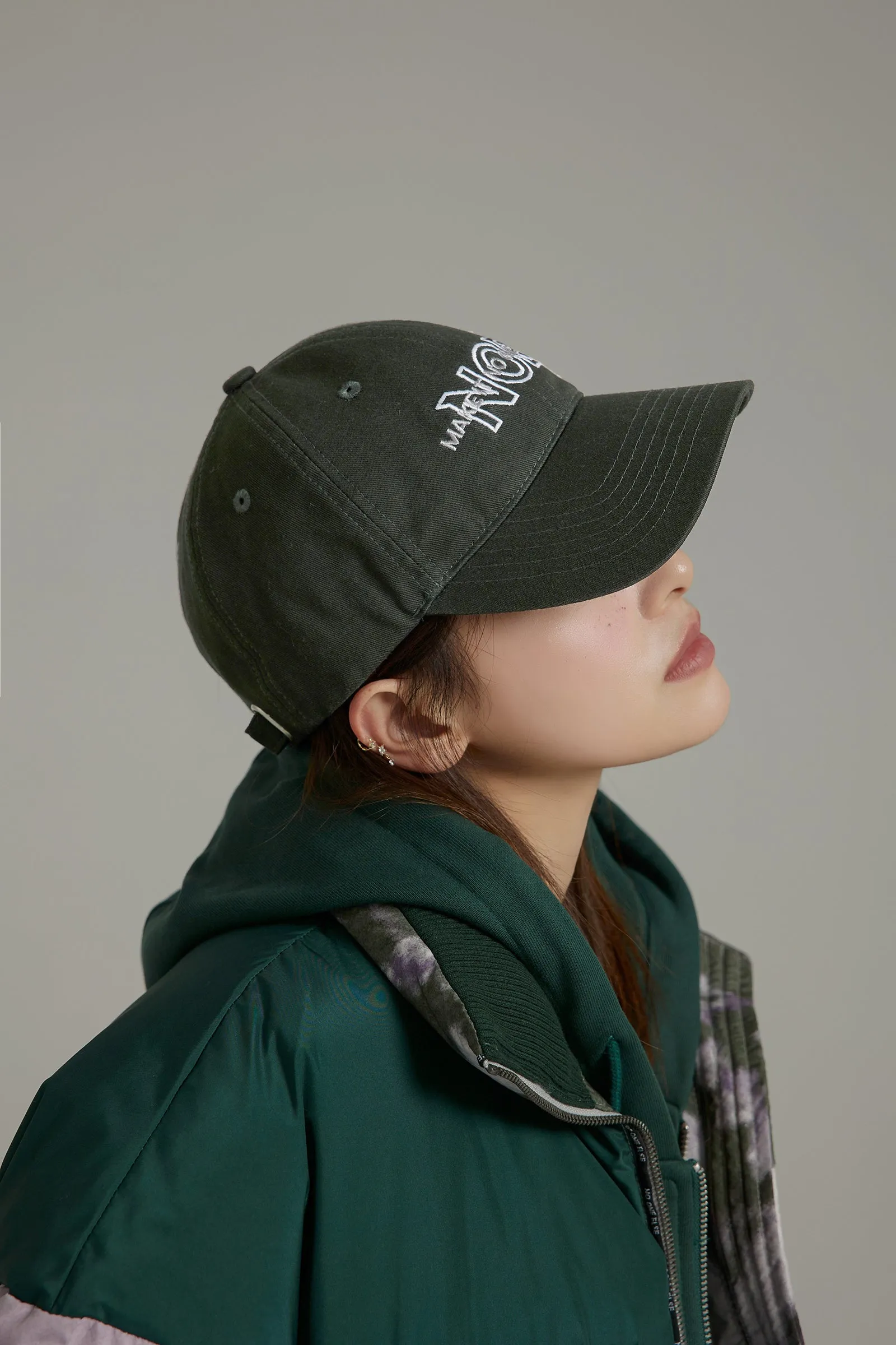 Noe Simple Embroidery Denim Hat