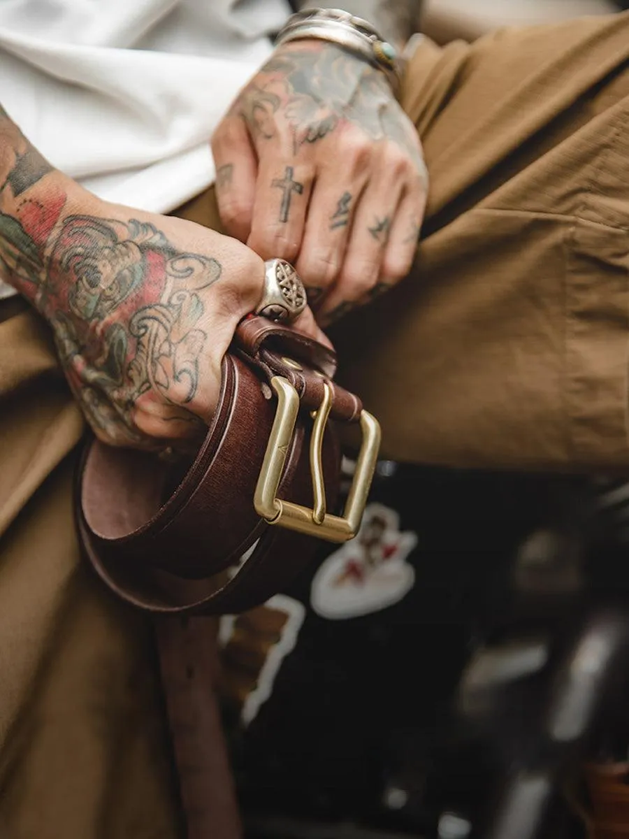 Officer's Genuine Leather Belt