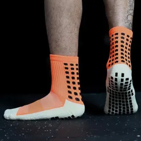 ORANGE GRIP SOCKS