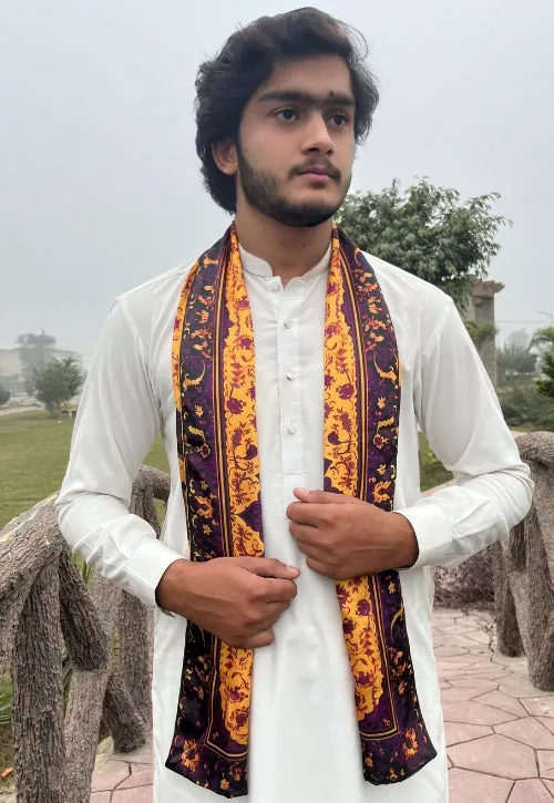 PAKISTAN BRAND SCARF FOR MEN - ROMANIAN FOLK