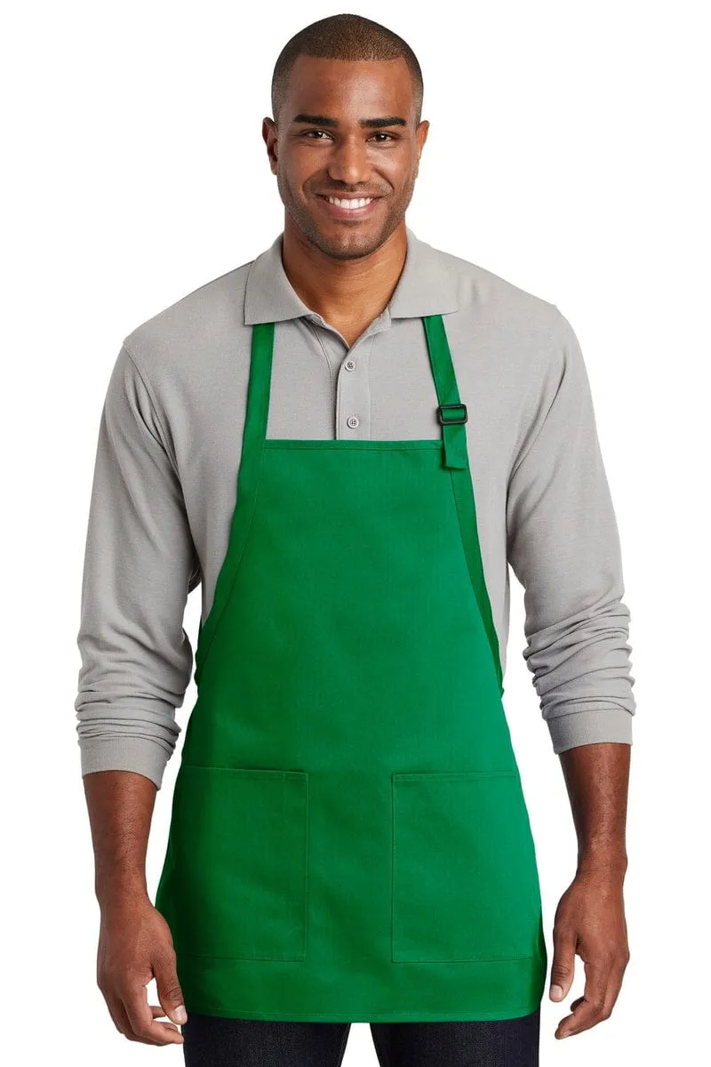 Port Authority  ®  Medium-Length Two-Pocket Bib Apron. A601