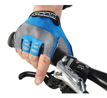 RockBros Non-Slip Breathable Half Finger Bicycle Gloves