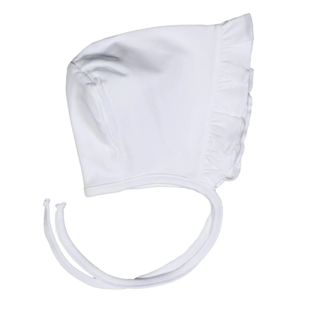 Ruffles Pima Cotton Bonnet (2 Colors Options)