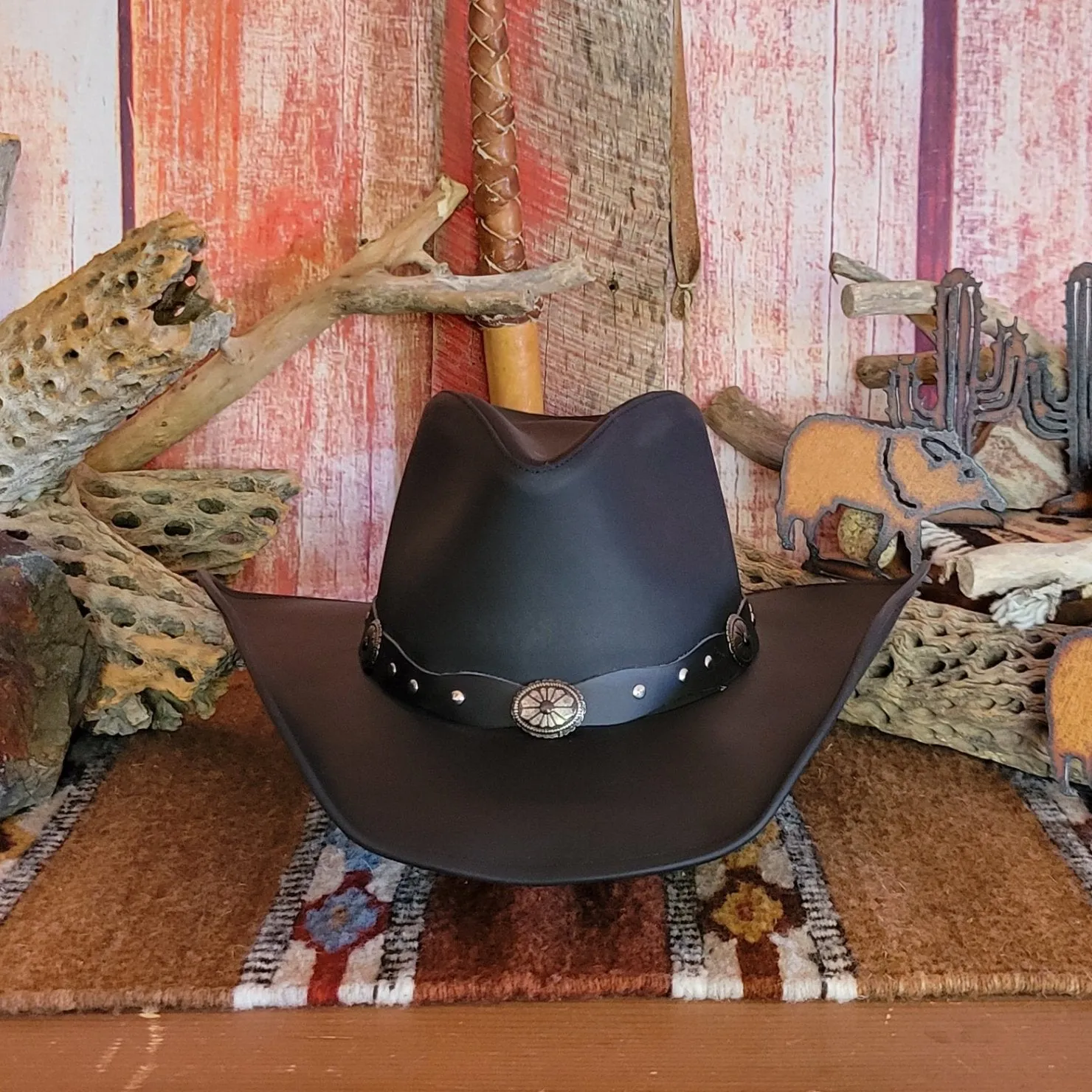 Shapeable Leather Hat, the "Roxbury" by Stetson TRROXB