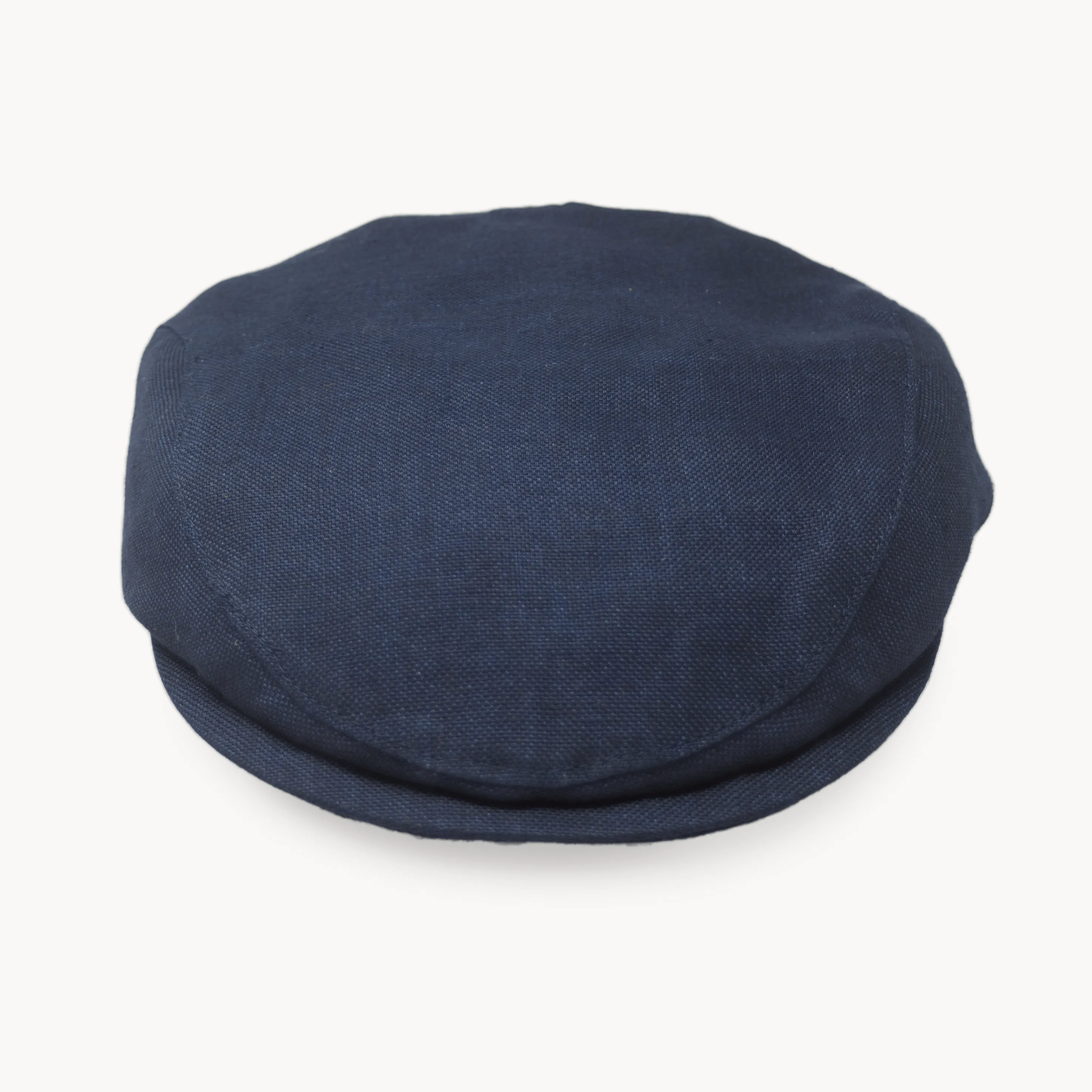 Slim Cap - Navy Linen