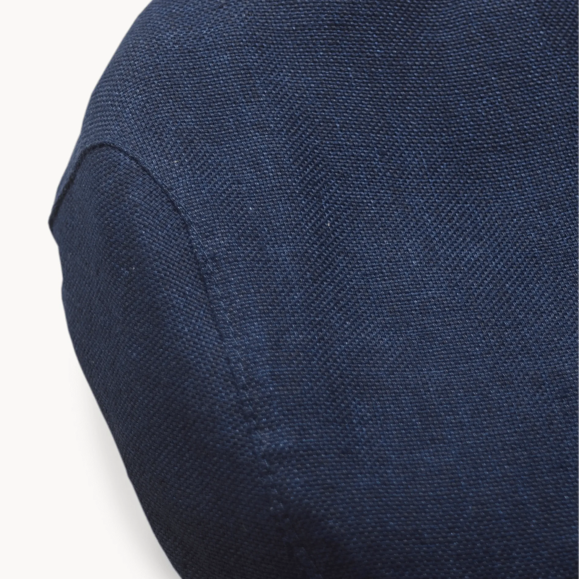 Slim Cap - Navy Linen