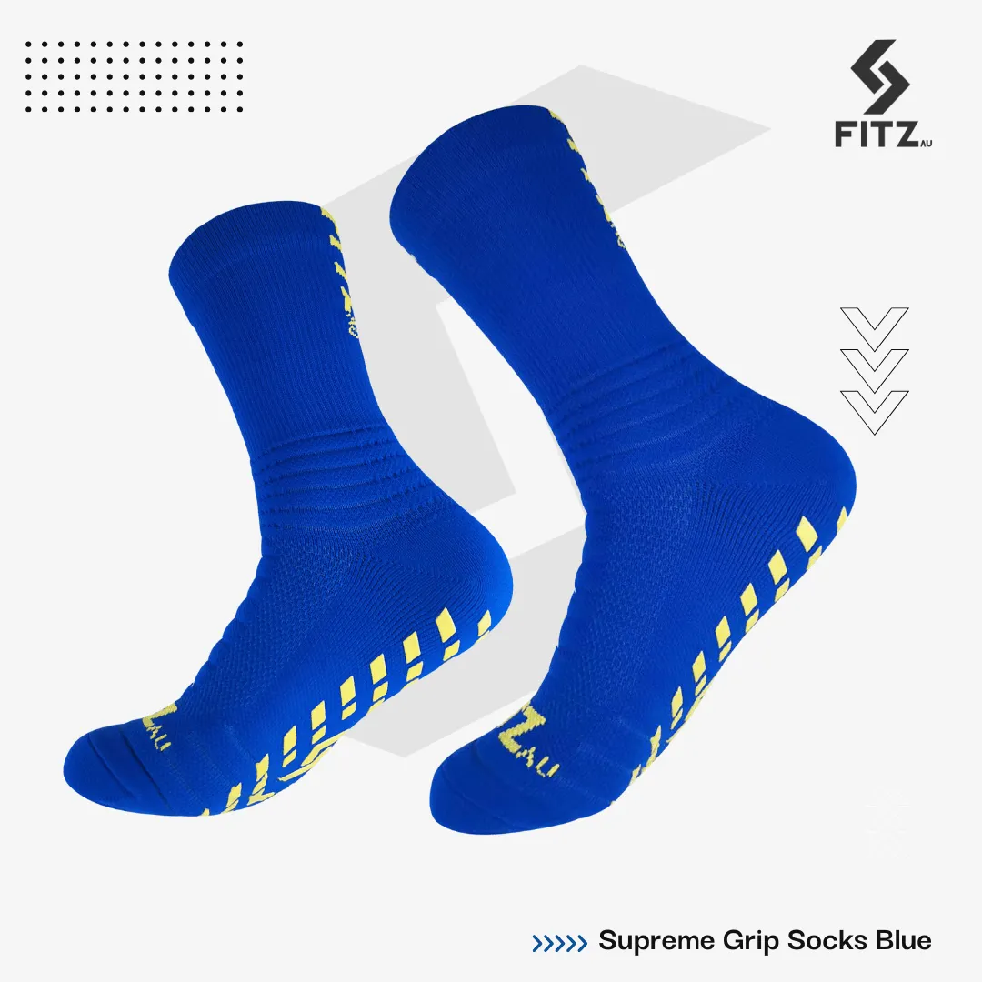 Supreme Grip Socks Blue