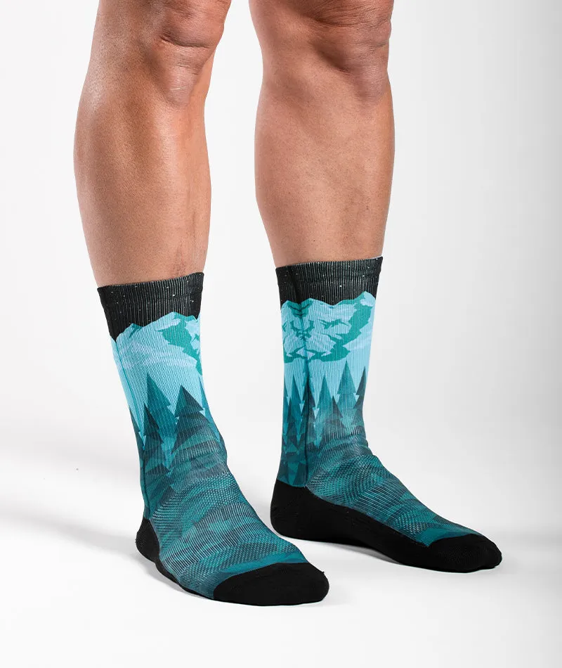 Take A Hike Crew Socks