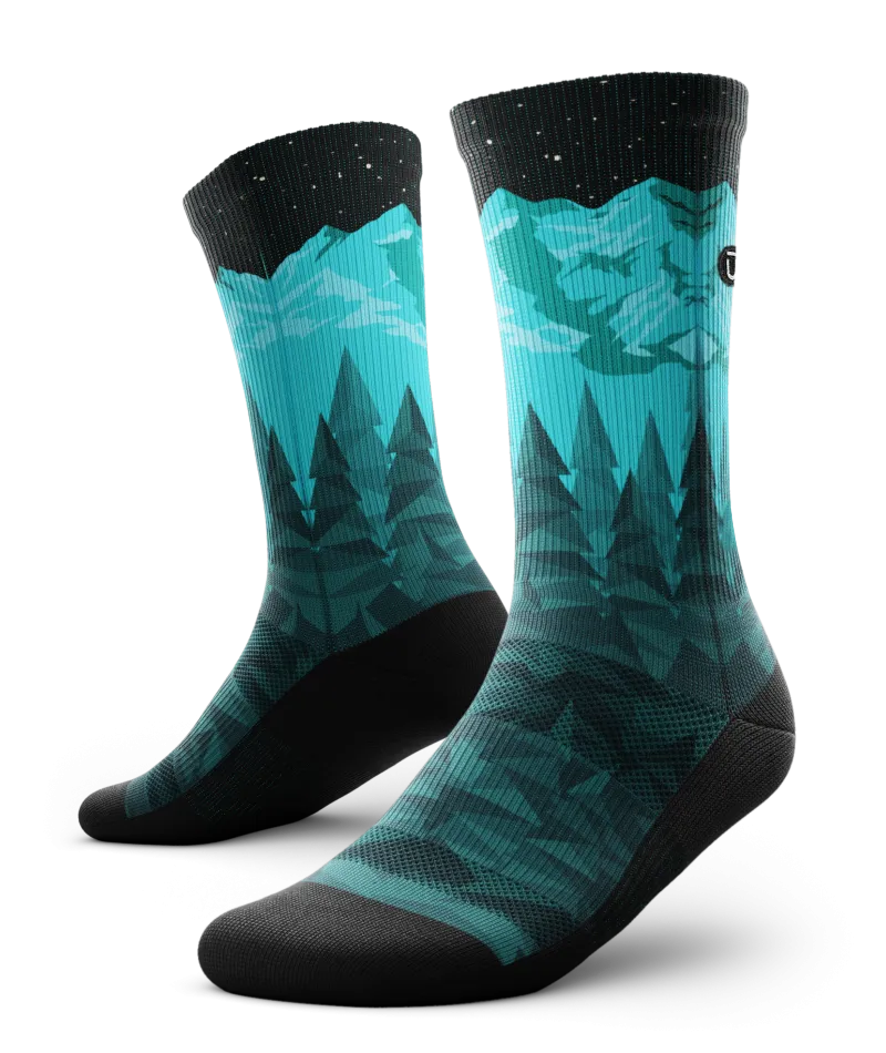 Take A Hike Crew Socks