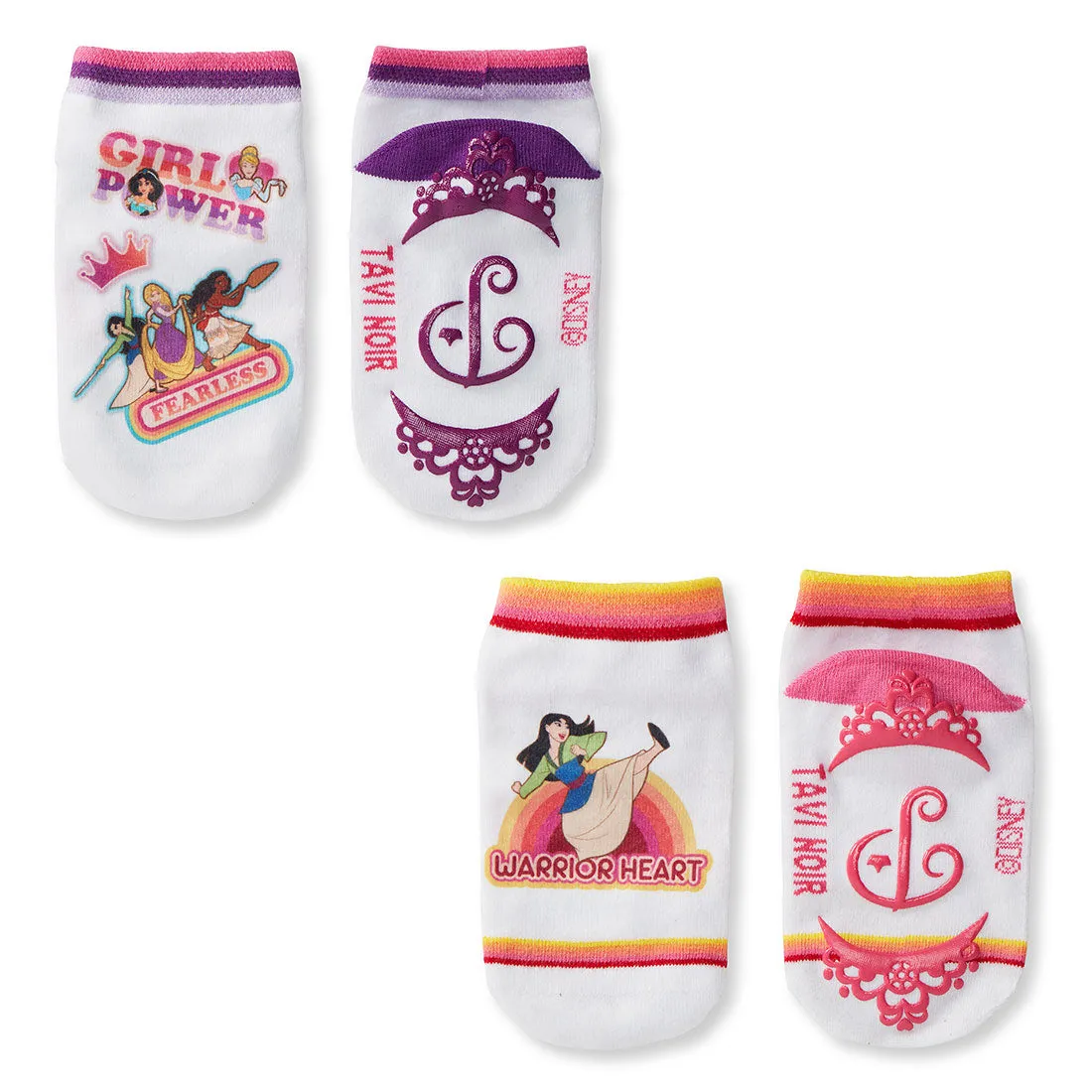 Tavi Noir Grip Socks - DISNEY TINY SOLES