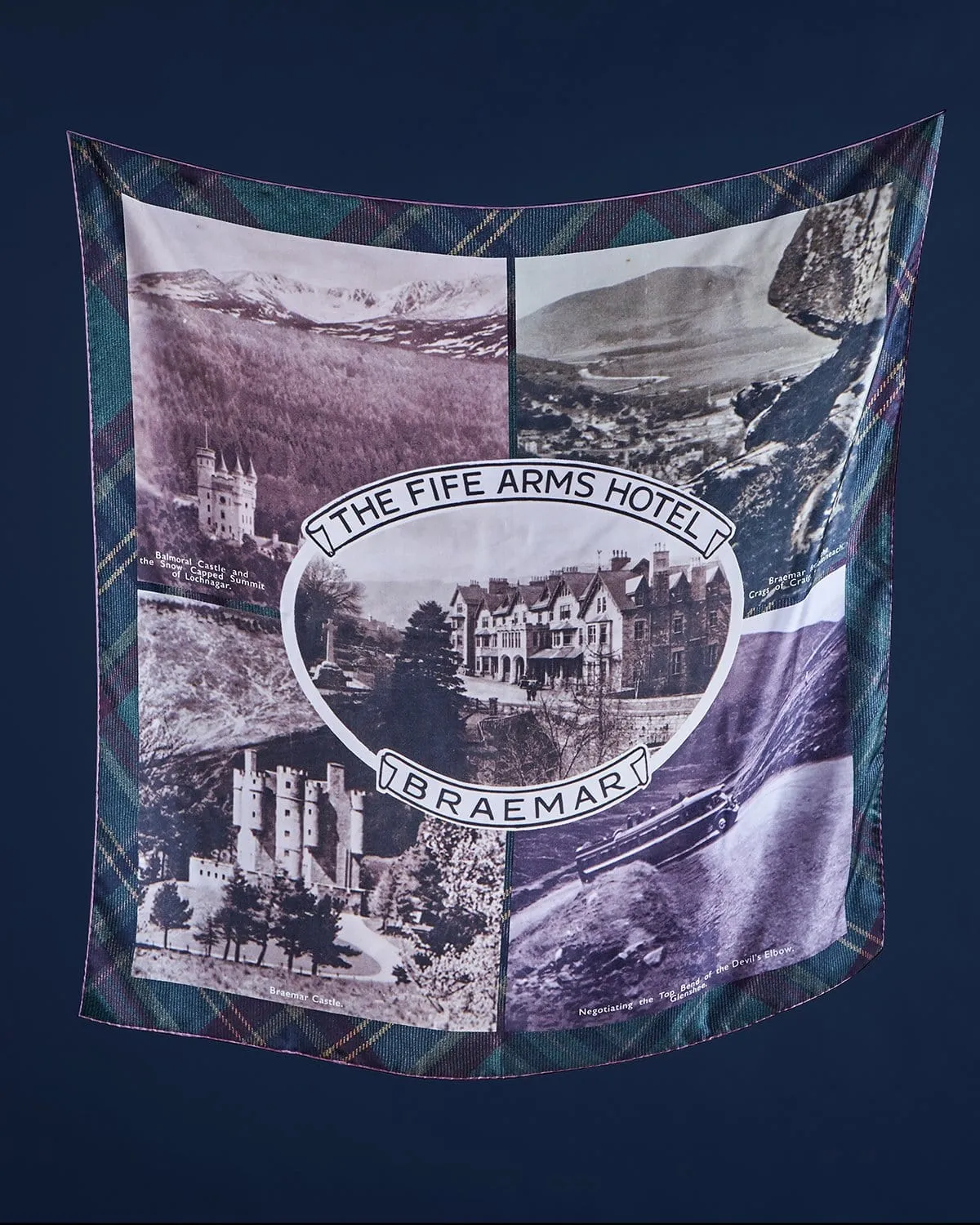 The Fife Arms Antique Foulard