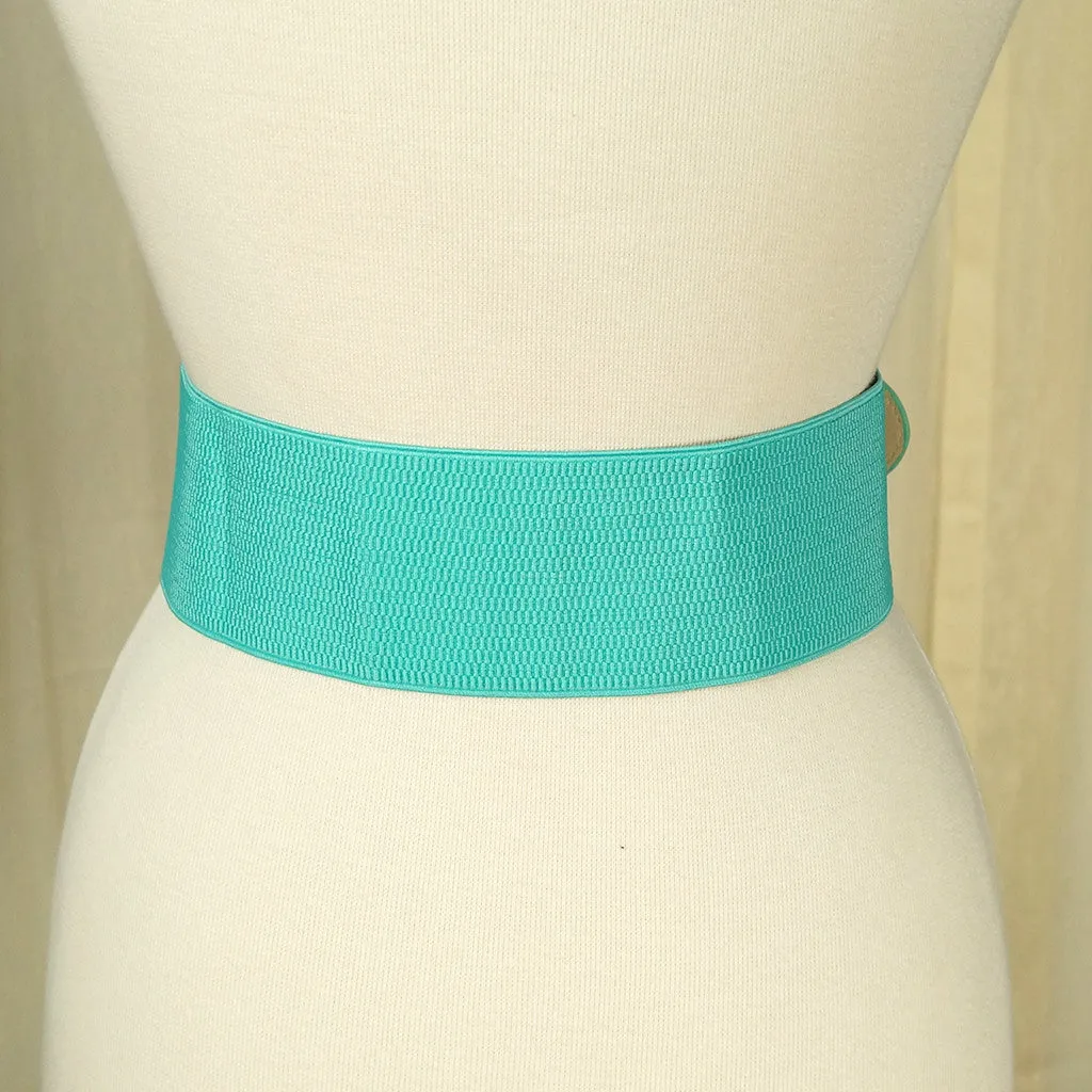 Turquoise Pinup Cinch Belt