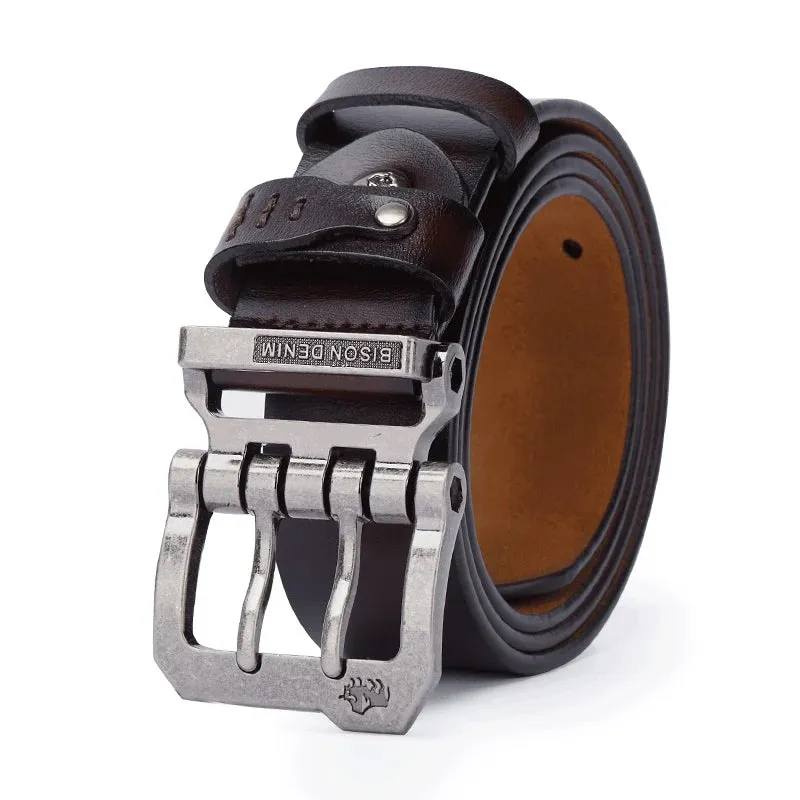 Vintage Retro Style Leather Strap Belt