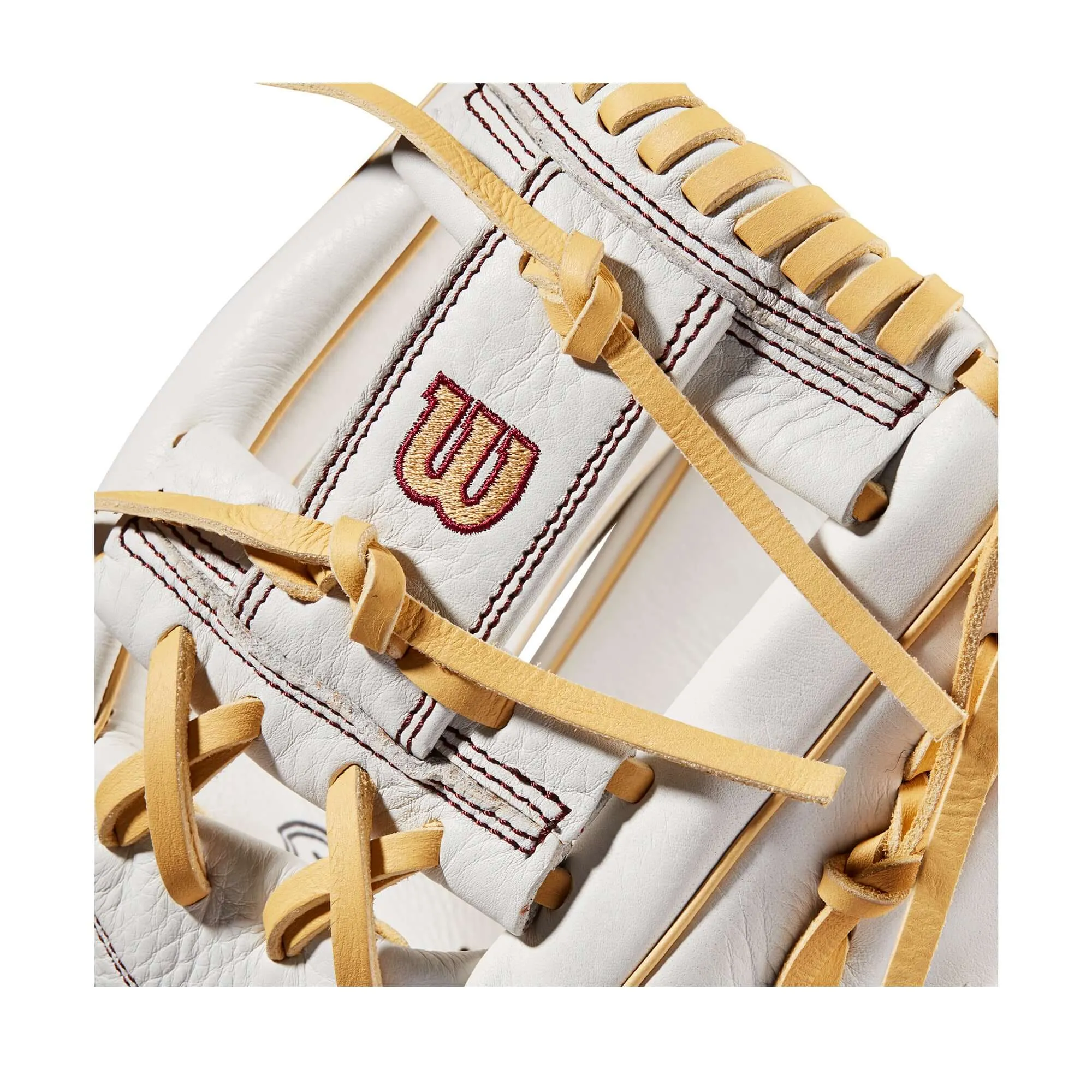 Wilson A1000  Fastpitch H1175 11.75 White/White/Blonde & Seminole Red