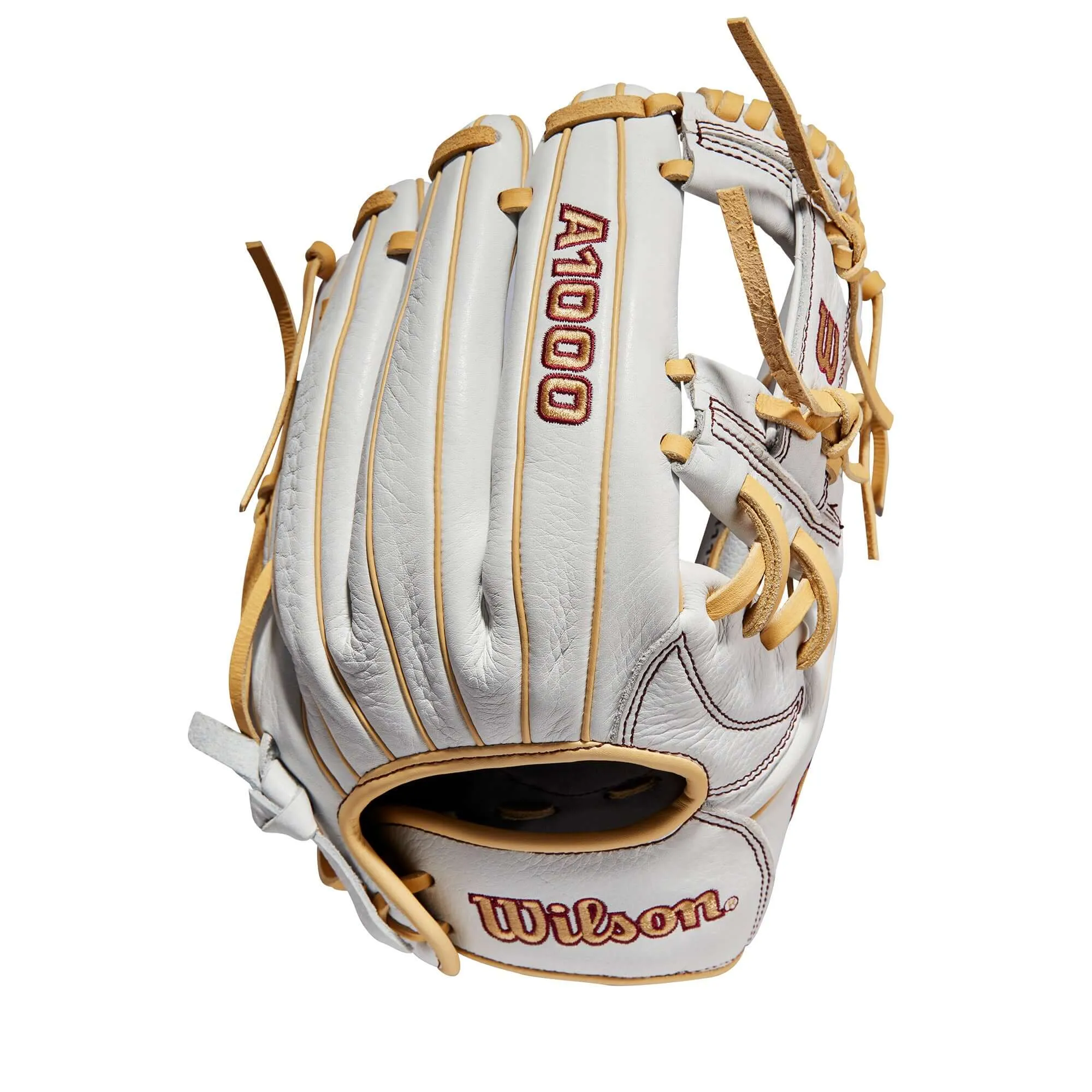 Wilson A1000  Fastpitch H1175 11.75 White/White/Blonde & Seminole Red