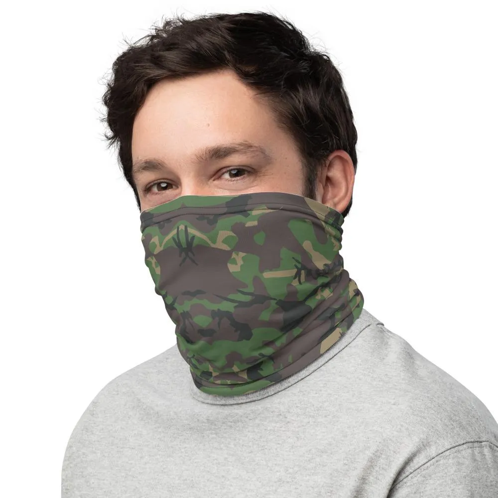 Woodland camouflage Army green camo military tactical neck gaiters face mask covers, tube scarf, Balaclava Beanie scarves headband men/women